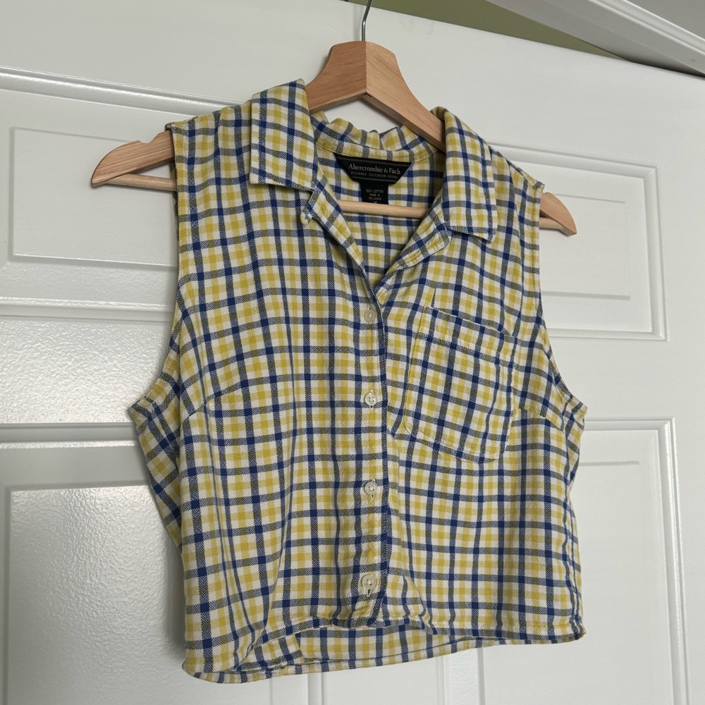 Vintage 90s Abercrombie & Fitch Crop Top